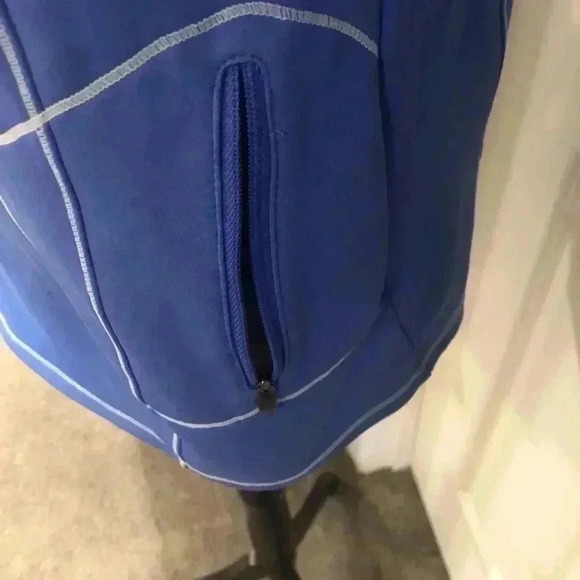 Columbia Ladies XL Blue 1/4 Zip Jacket Omni Wick Advance Evaporation - Picture 3 of 6